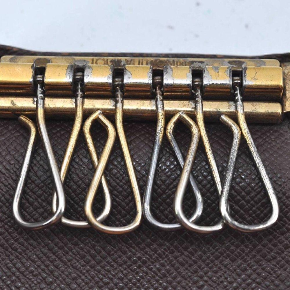 Authentic Louis Vuitton Damier Multicles 6 Key Case Holder - Picture 9 of 12
